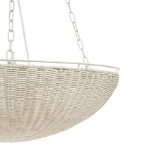 Castine Rattan 4 Light Pendant
